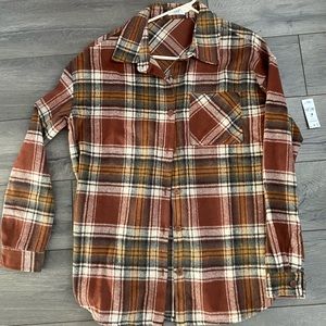 Plaid shirt/shacket